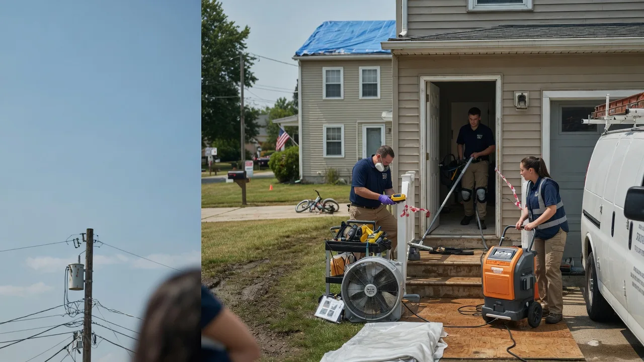 Water Damage Repair in Jeddo, MI near me